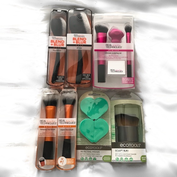 Real Techniques Other - Real Techniques and EcoTools Brush Bundle